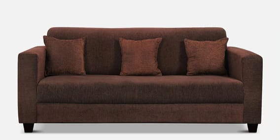 FG CHESTER THREE SEATER SOFA IN ITALIAN BROWN COLOUR image